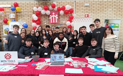 Salesianos Monzón participa en la XII Feria Aragonesa de Empresas Simuladas en Sabiñánigo