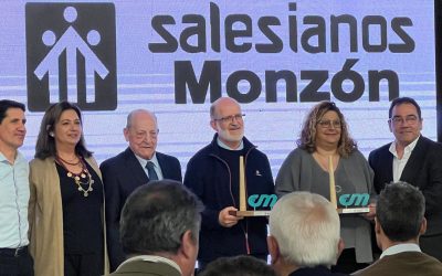Salesianos Monzón recibe un reconocimiento en los IV Premios Empresa Monzón–Cinca Medio 2025